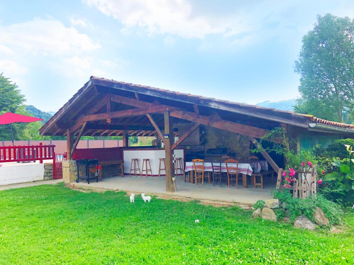 Maison " Elixondoa " Pagolle Buitenkant foto